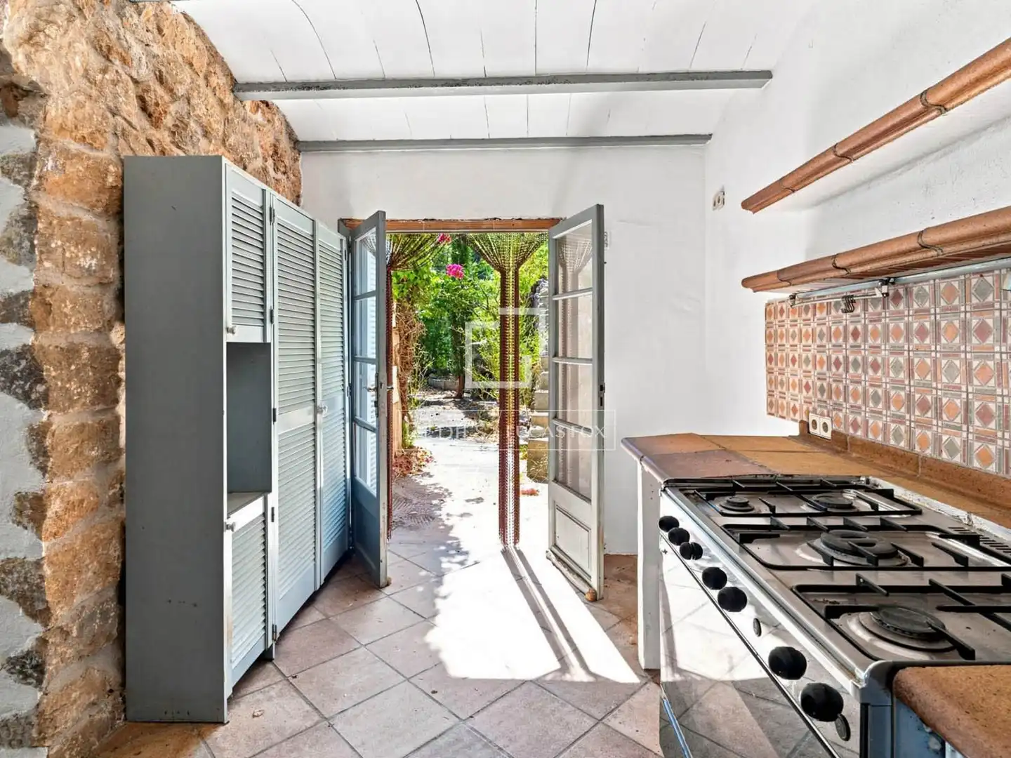 Cocina de Finca rústica en venta en Banyalbufar con Jardín privado y Piscina