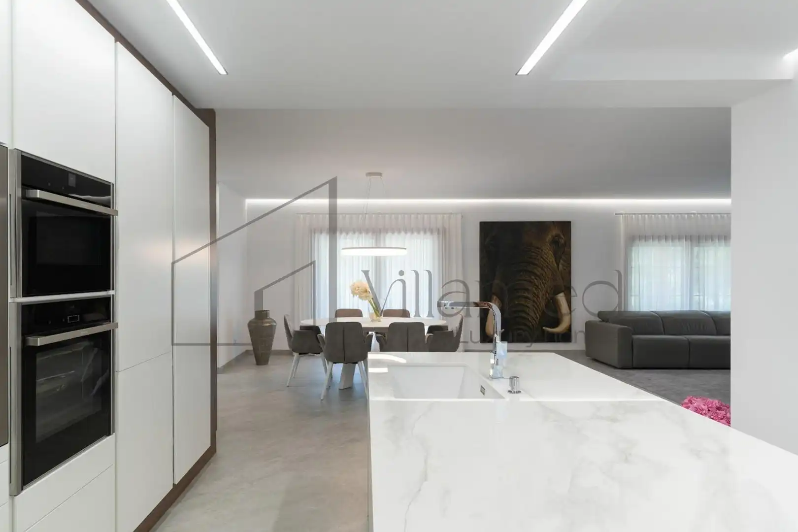 Sala d'estar de Casa o xalet en venda en Náquera amb Calefacció, Jardí privat i Terrassa