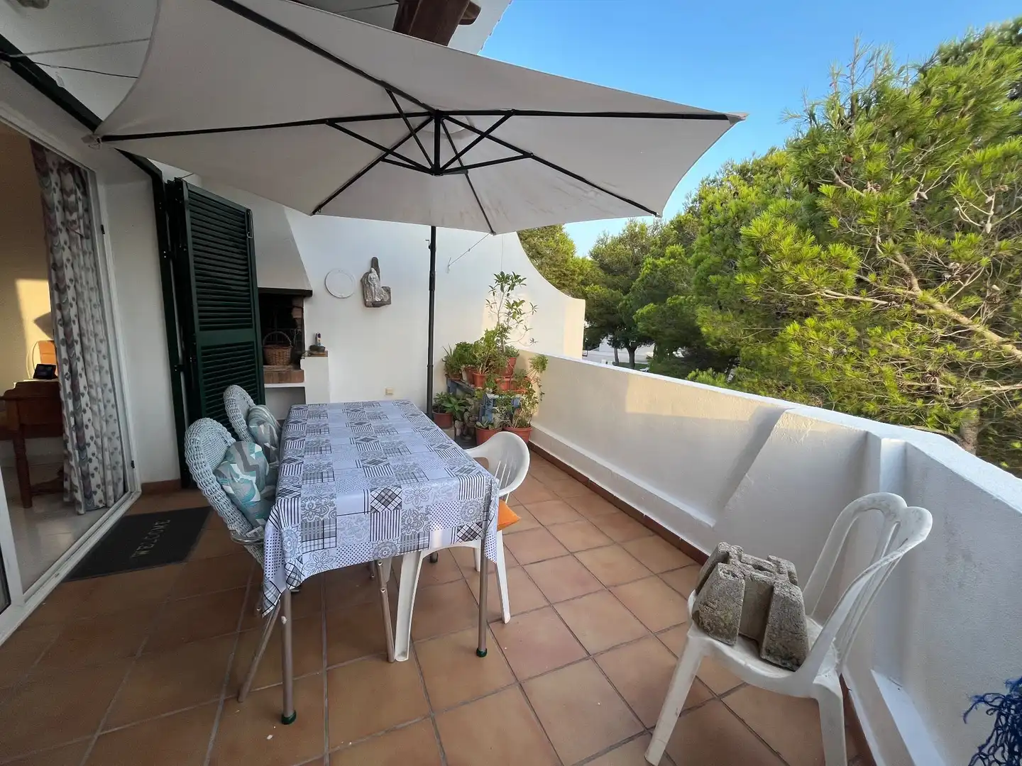 Terraza de Apartamento en venta en Es Mercadal con Aire acondicionado, Trastero y Piscina comunitaria