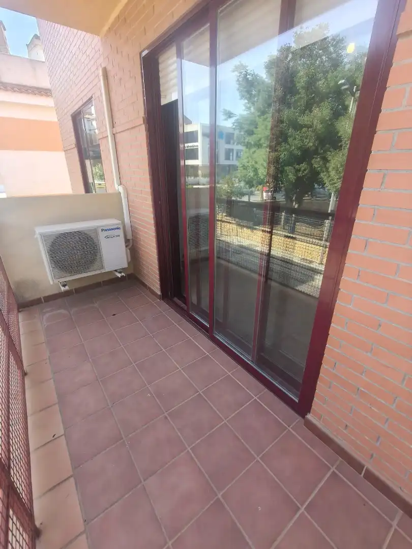 Balcony of Flat for sale in Alhendín  with Air Conditioner, Heating and Storage room