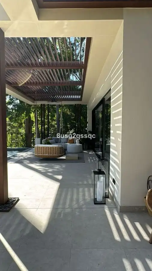 Terraza de Casa o chalet en venta en Marbella con Piscina comunitaria
