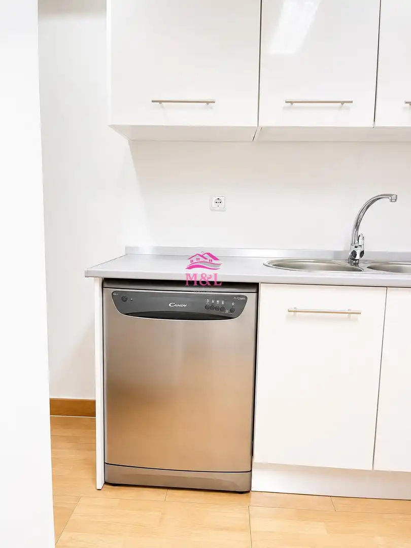 Cocina de Apartamento de alquiler en Mérida con Aire acondicionado, Terraza y Amueblado