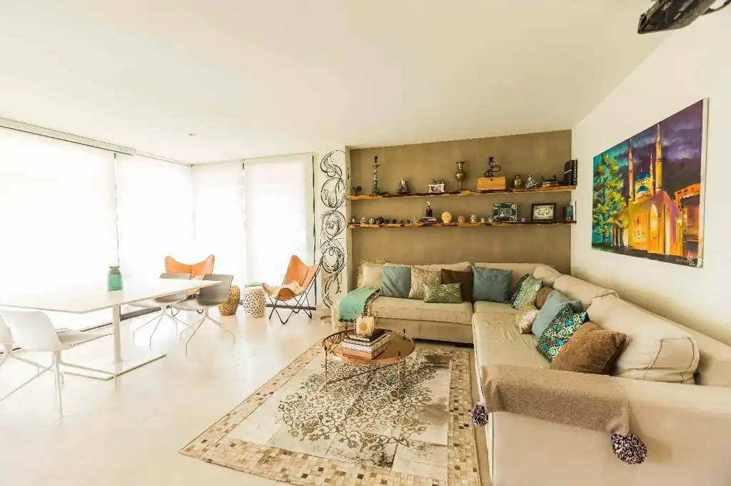 Sala d'estar de Apartament en venda en Eivissa amb Aire condicionat, Calefacció i Jardí privat