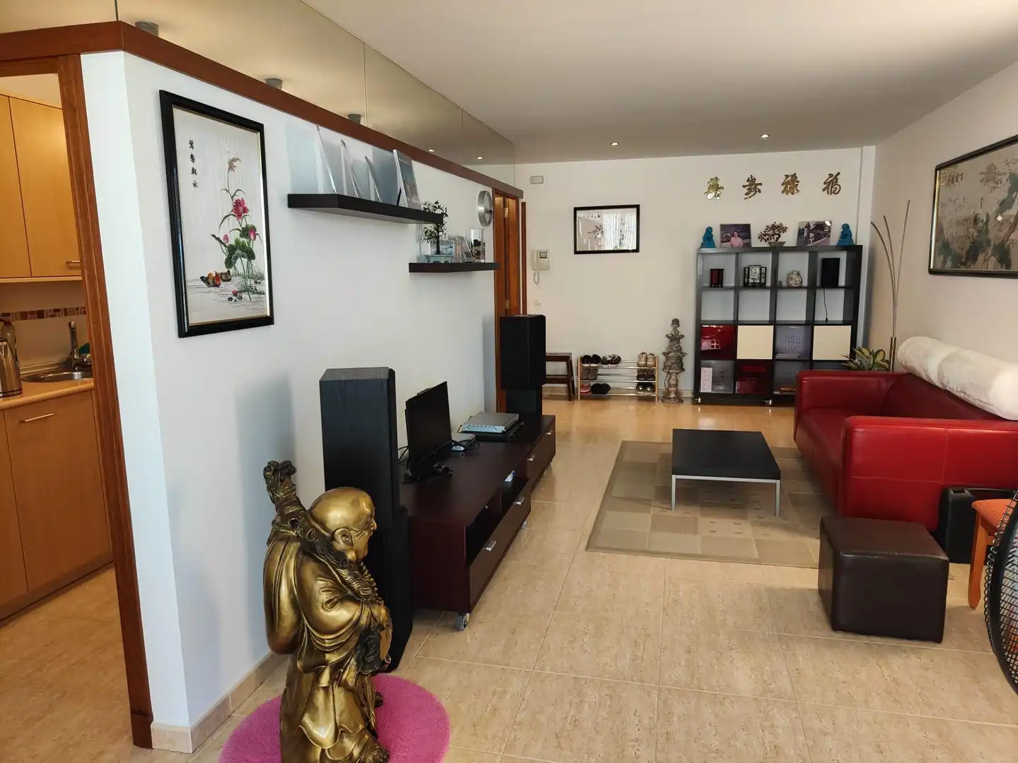 Sala de estar de Piso en venta en Ciutadella de Menorca con Aire acondicionado, Amueblado y Balcón