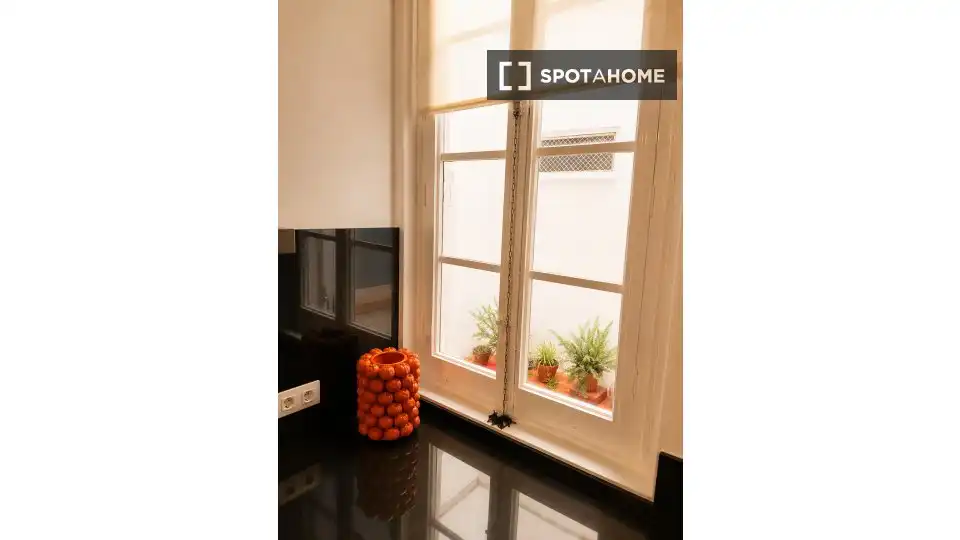 Vista exterior de Apartament per a compartir en Sevilla amb Aire condicionat, Terrassa i Moblat