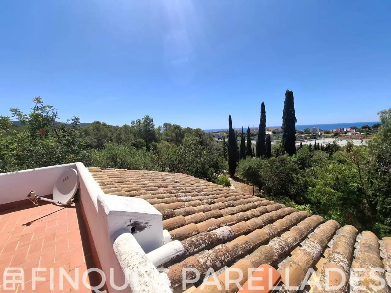 Vista exterior de Casa o chalet en venta en Sitges con Jardín privado y Terraza