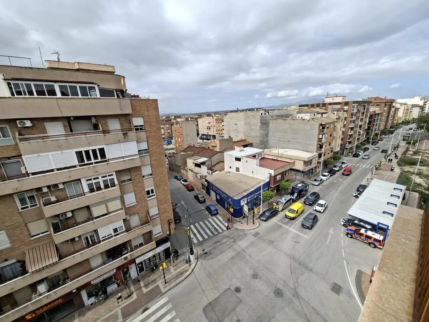 Vista exterior de Piso de alquiler en Molina de Segura con Aire acondicionado, Amueblado y Balcón