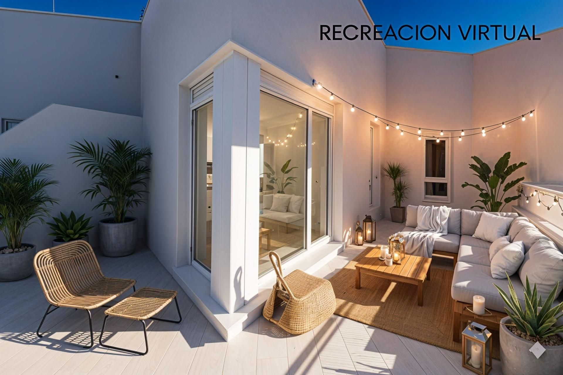 Terrassa de Àtic en venda en Peñíscola / Peníscola amb Terrassa i Piscina comunitària