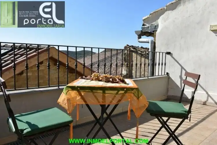 Terraza de Finca rústica en venta en San Martín de Unx con Calefacción