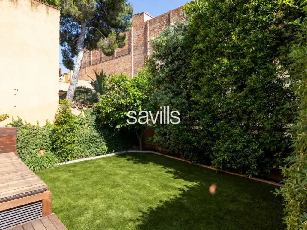 Garten von Haus oder Chalet zur Miete in Barcelona mit Privatgarten und Schwimmbad