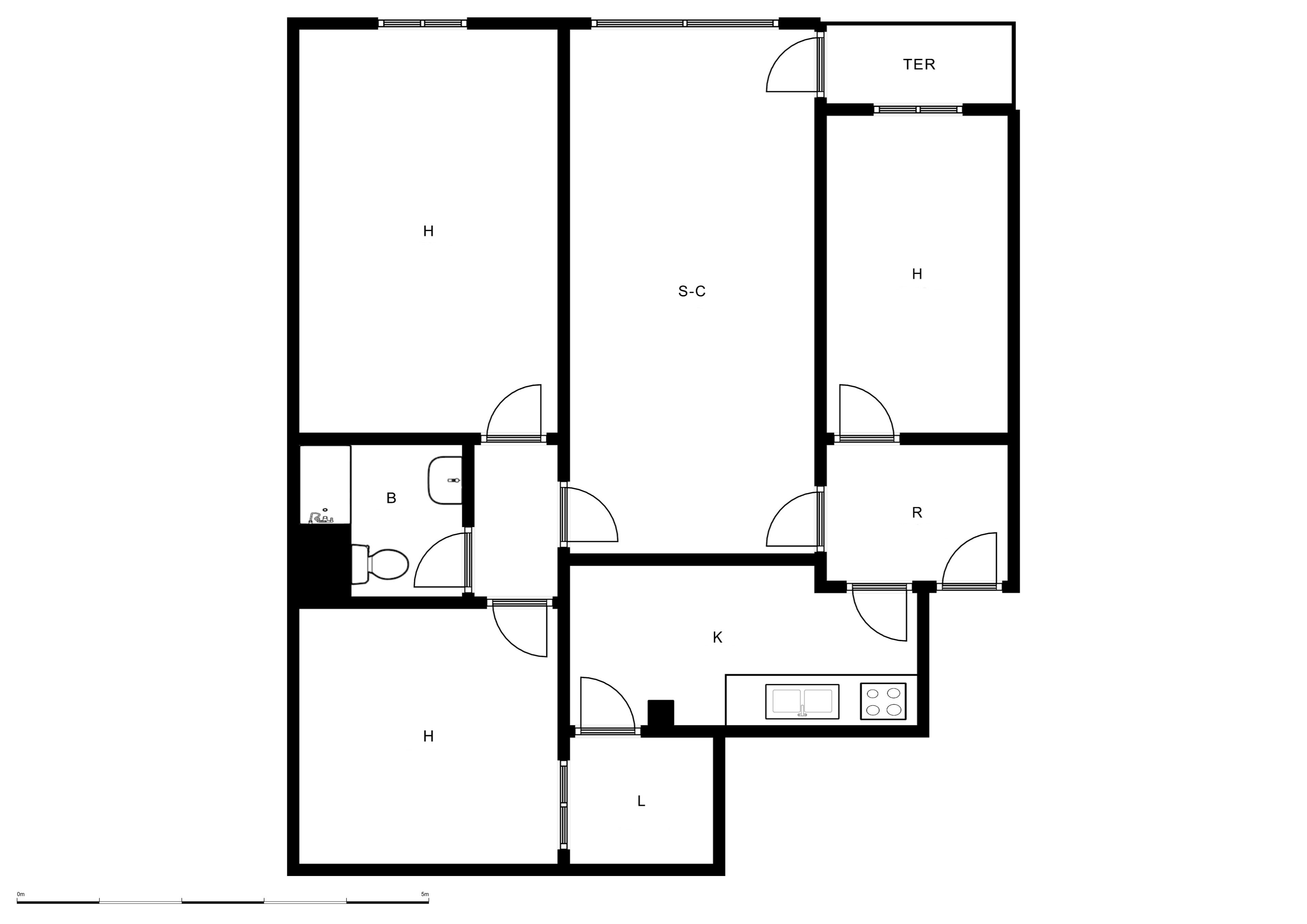 Piso en venta en Terrassa con Calefacción, Terraza y Horno