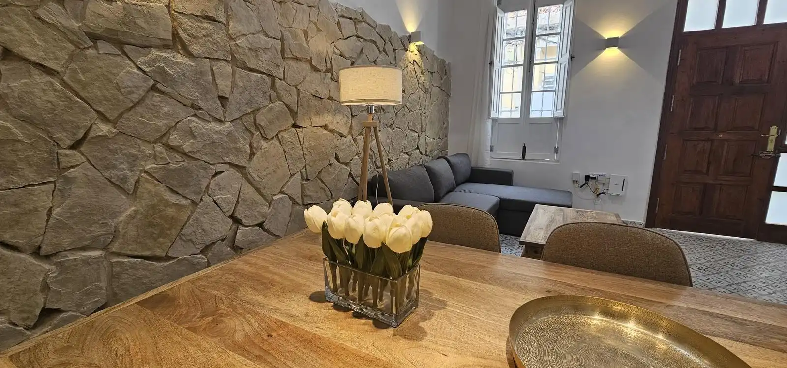 Sala de estar de Casa o chalet de alquiler en Alicante / Alacant con Aire acondicionado y Amueblado