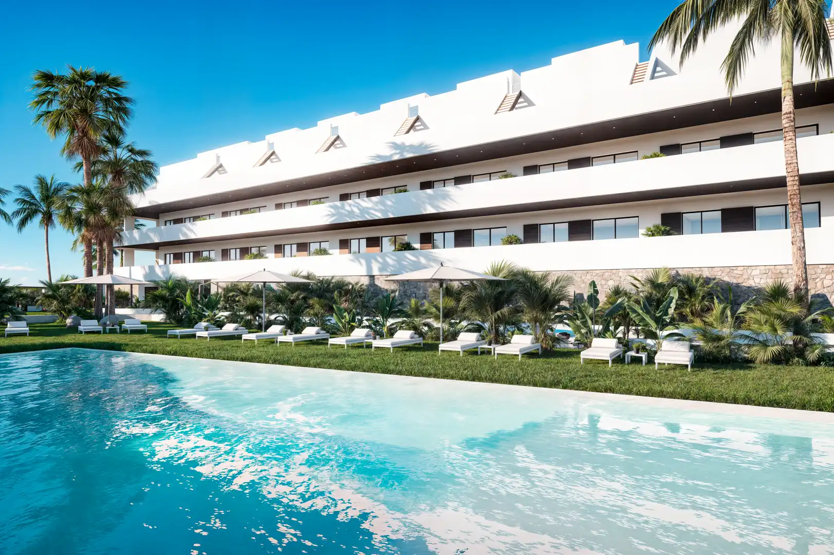 Appartement compact avec piscine à vendre à Balcón de Finestrat - Terra Marina