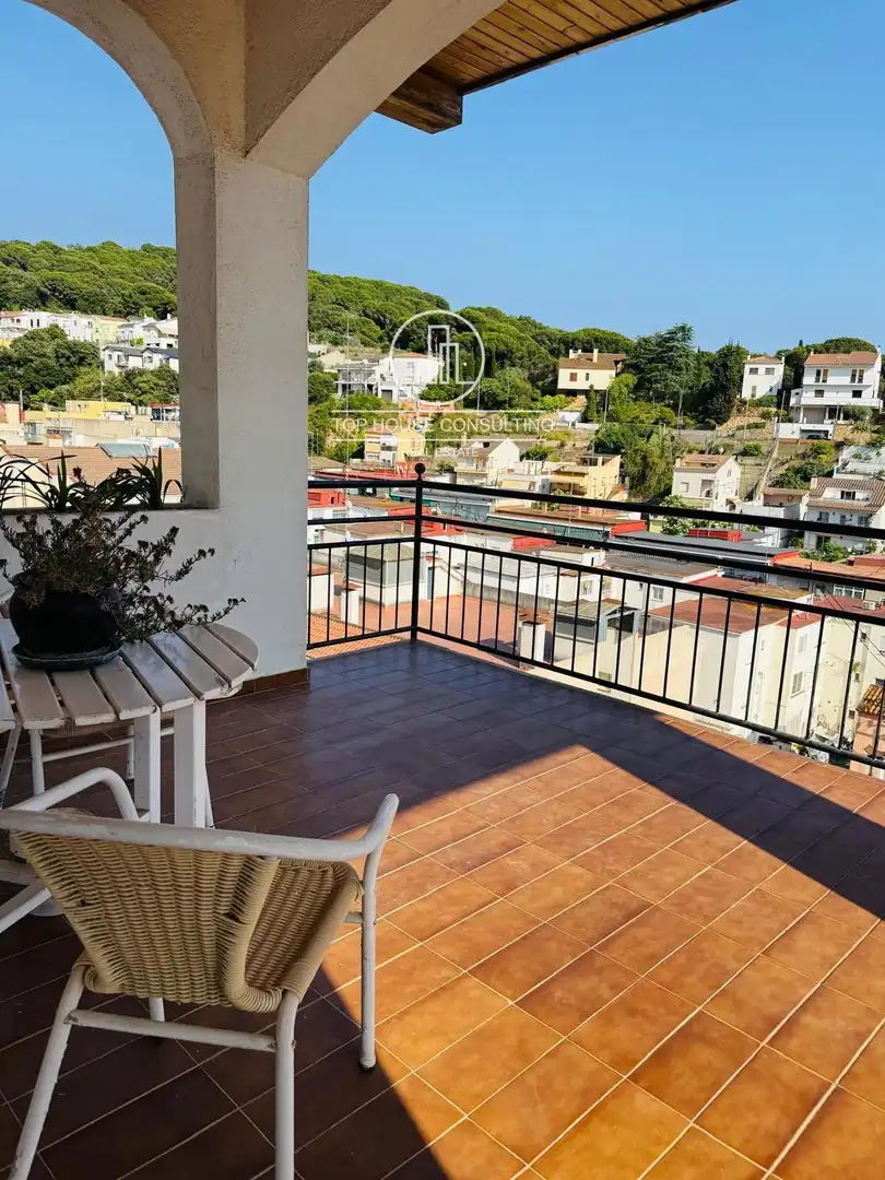 Terrassa de Casa o xalet en venda en Arenys de Munt amb Calefacció, Terrassa i Moblat