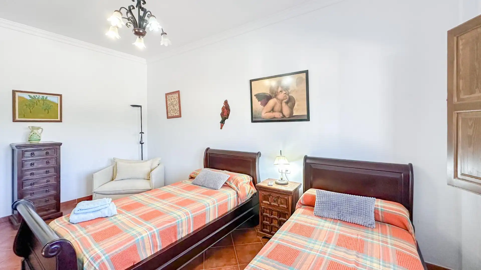 Bedroom of Houses for sale in Almogía  with Air Conditioner, Private garden and Terrace