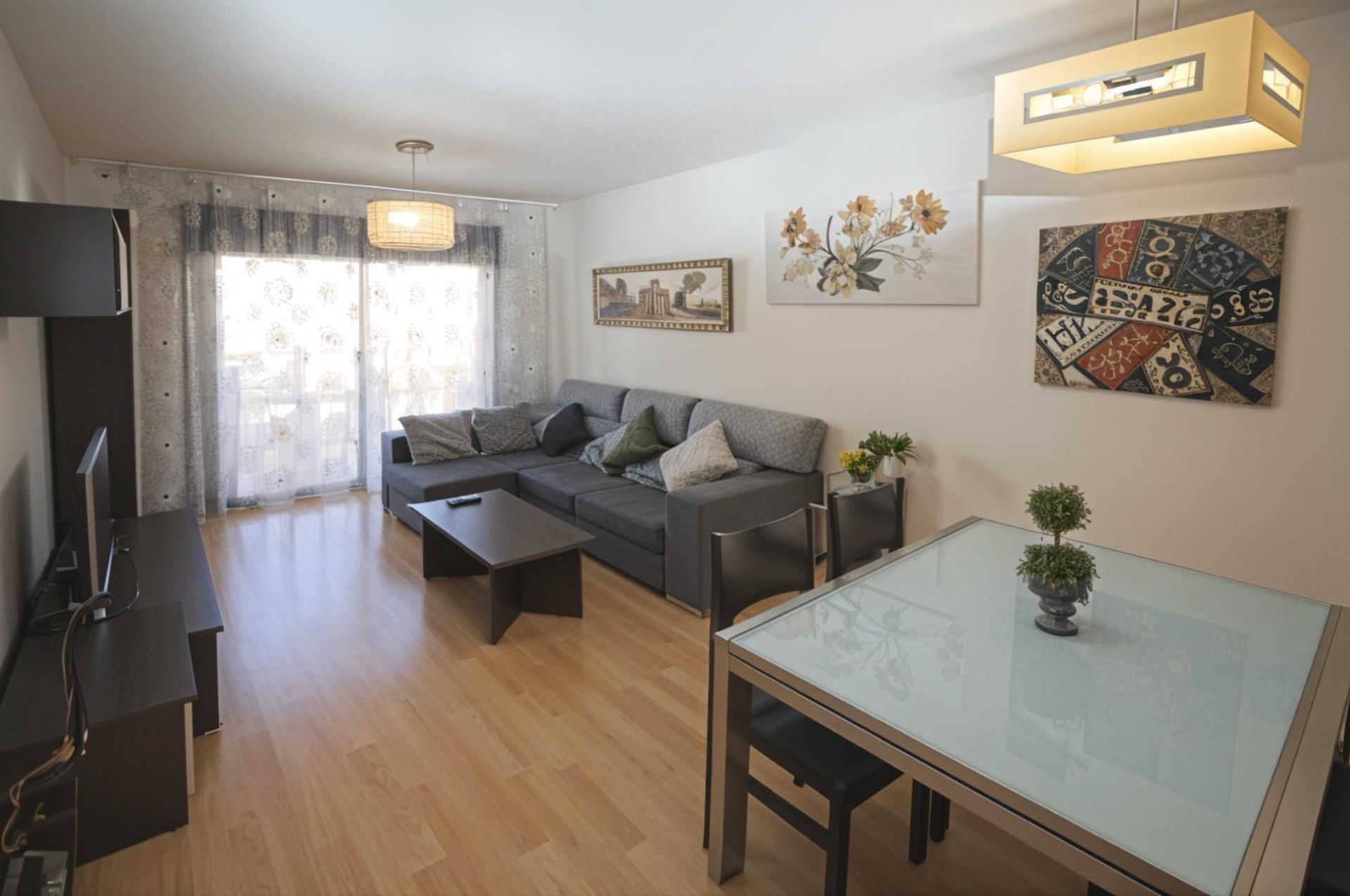 Sala d'estar de Pis en venda en Vila-seca amb Aire condicionat, Terrassa i Balcó