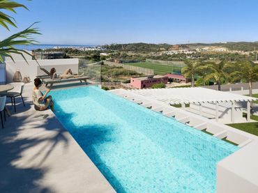 Attique avec piscine à vendre à Costa Natura