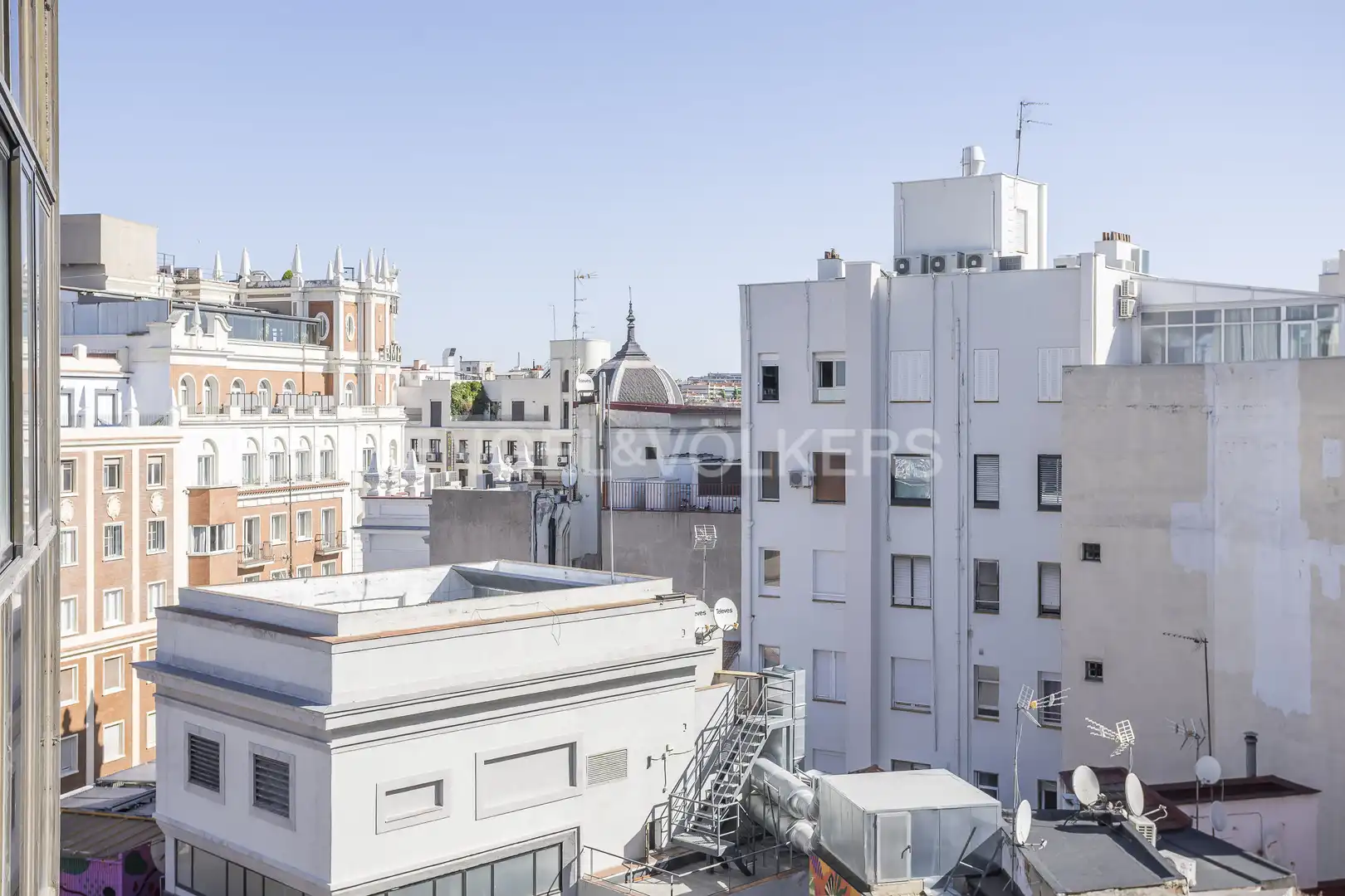 Exterior view of Flat for rent in Madrid  with Air Conditioner, Heating and Furnished