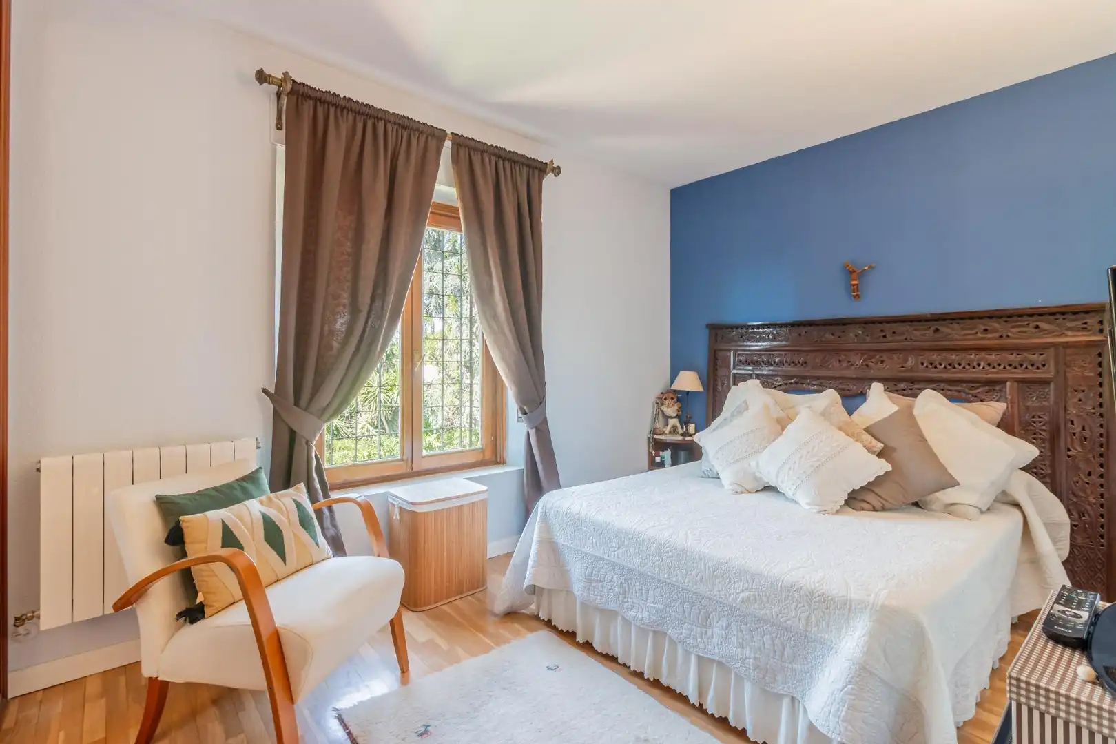 Bedroom of Houses for sale in Boadilla del Monte  with Heating, Private garden and Terrace