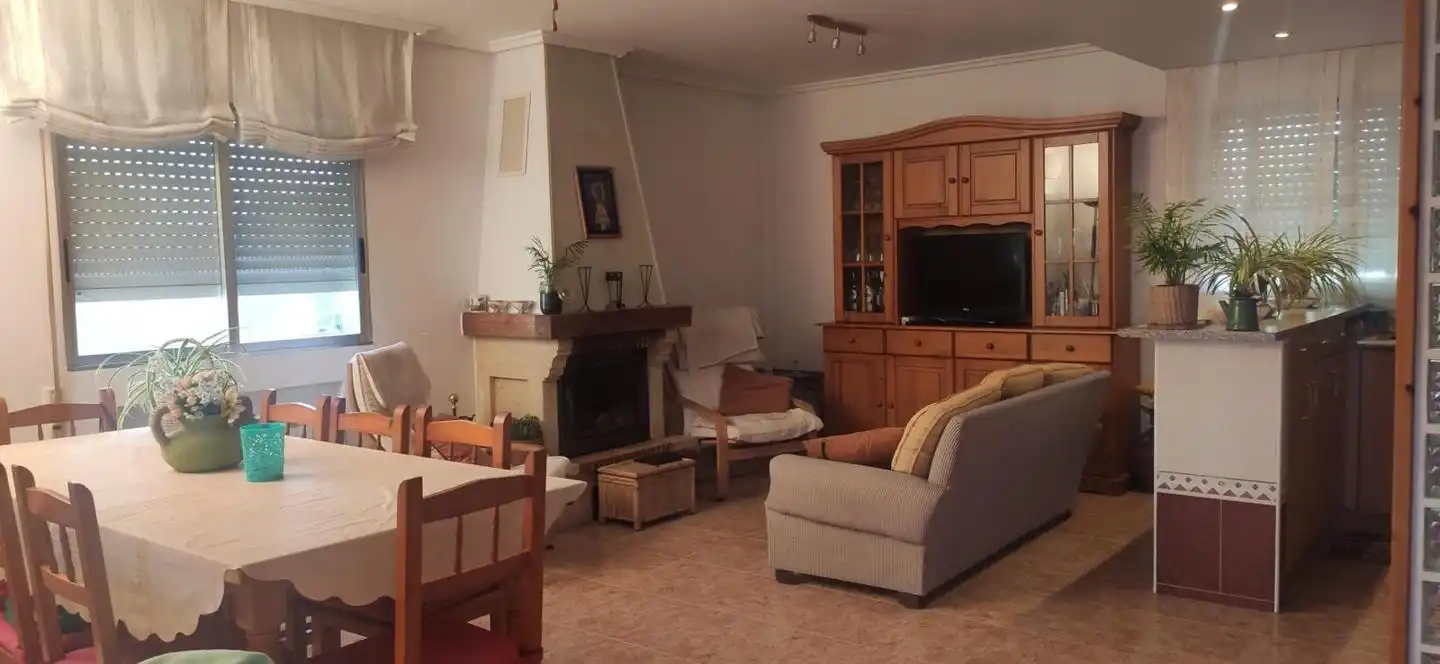 Living room of Houses for sale in Caspe  with Air Conditioner, Heating and Private garden