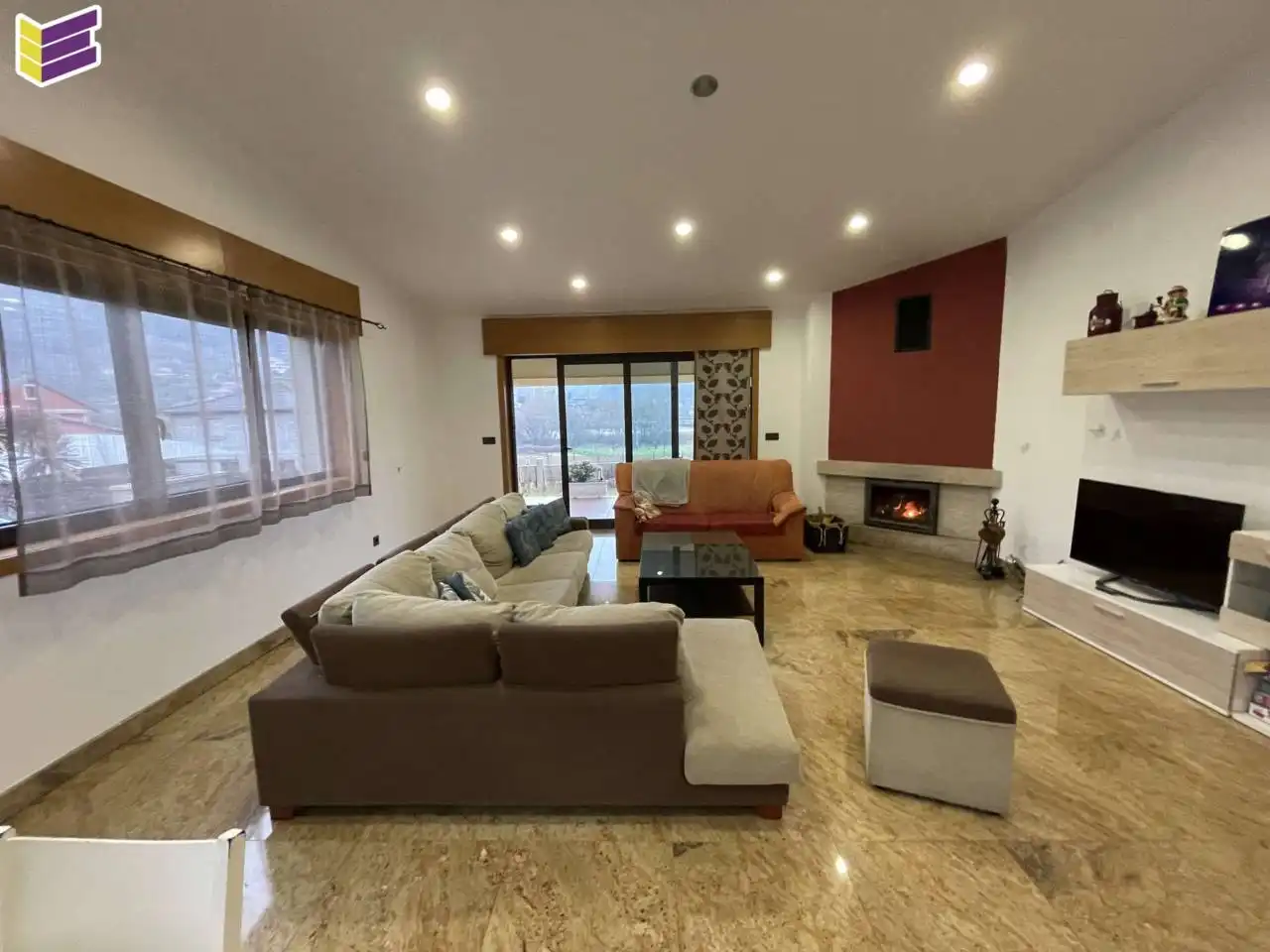 Sala de estar de Casa o chalet en venta en Salceda de Caselas con Calefacción, Terraza y Piscina