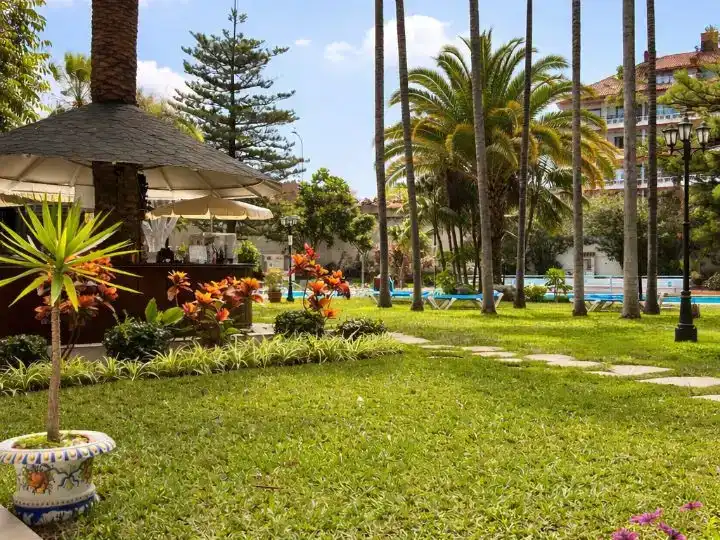Jardí de Estudi en venda en Puerto de la Cruz amb Aire condicionat i Piscina