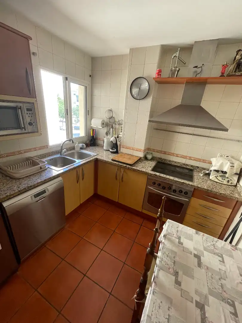 Kitchen of Flat for sale in Málaga  with Storage room