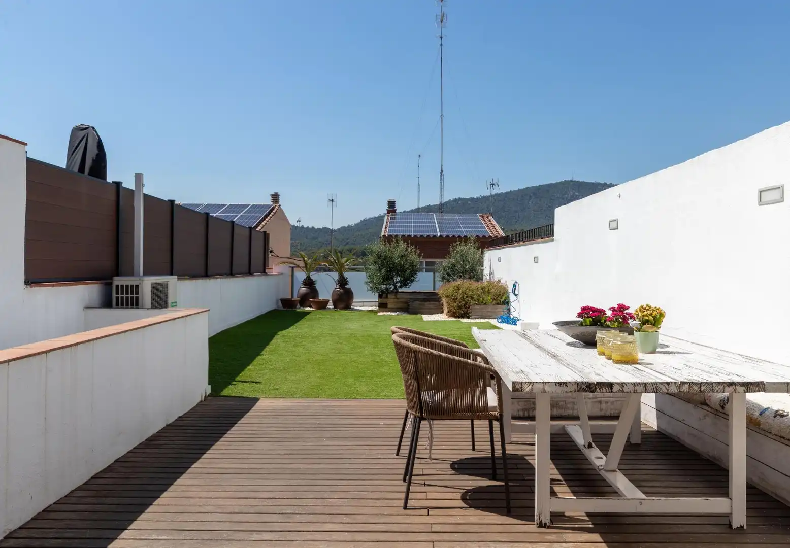 Terrasse von Haus oder Chalet zum Verkauf in Viladecavalls mit Privatgarten, Terrasse und Abstellraum