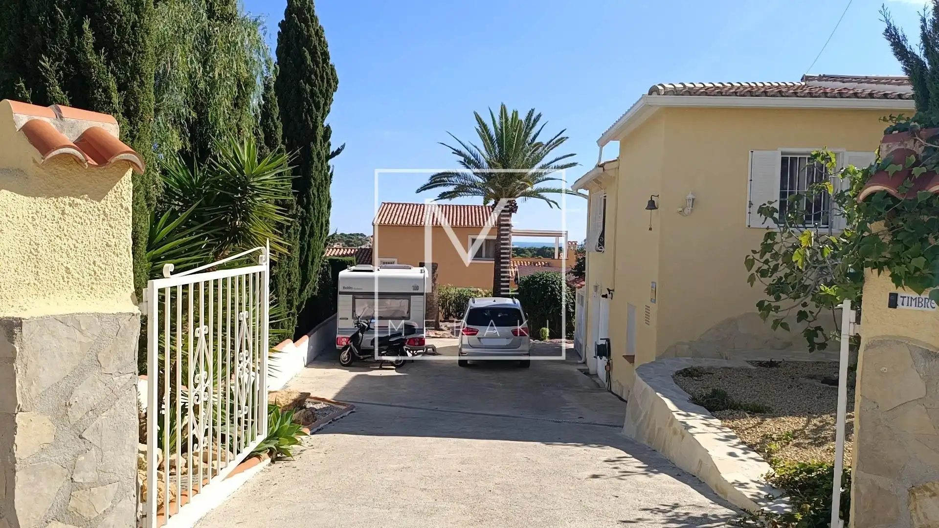 Vista exterior de Casa o chalet en venta en Calpe / Calp con Aire acondicionado, Calefacción y Jardín privado