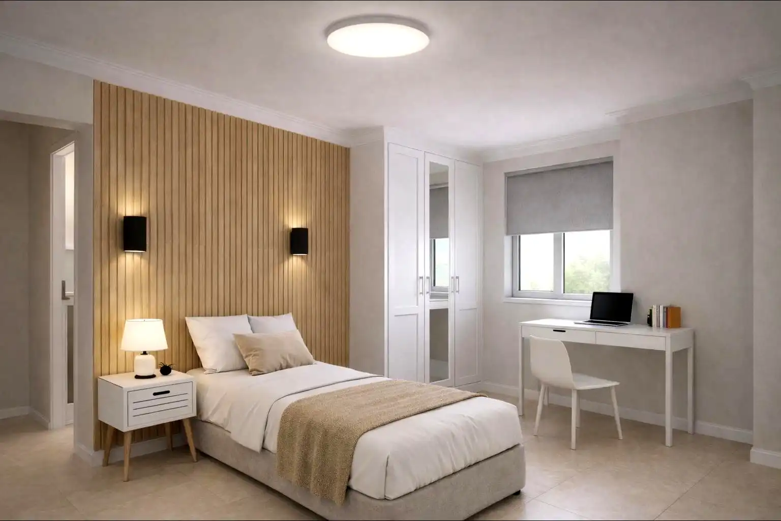 Bedroom of Flat for share in Sevilla  with Air Conditioner, Terrace and Furnished