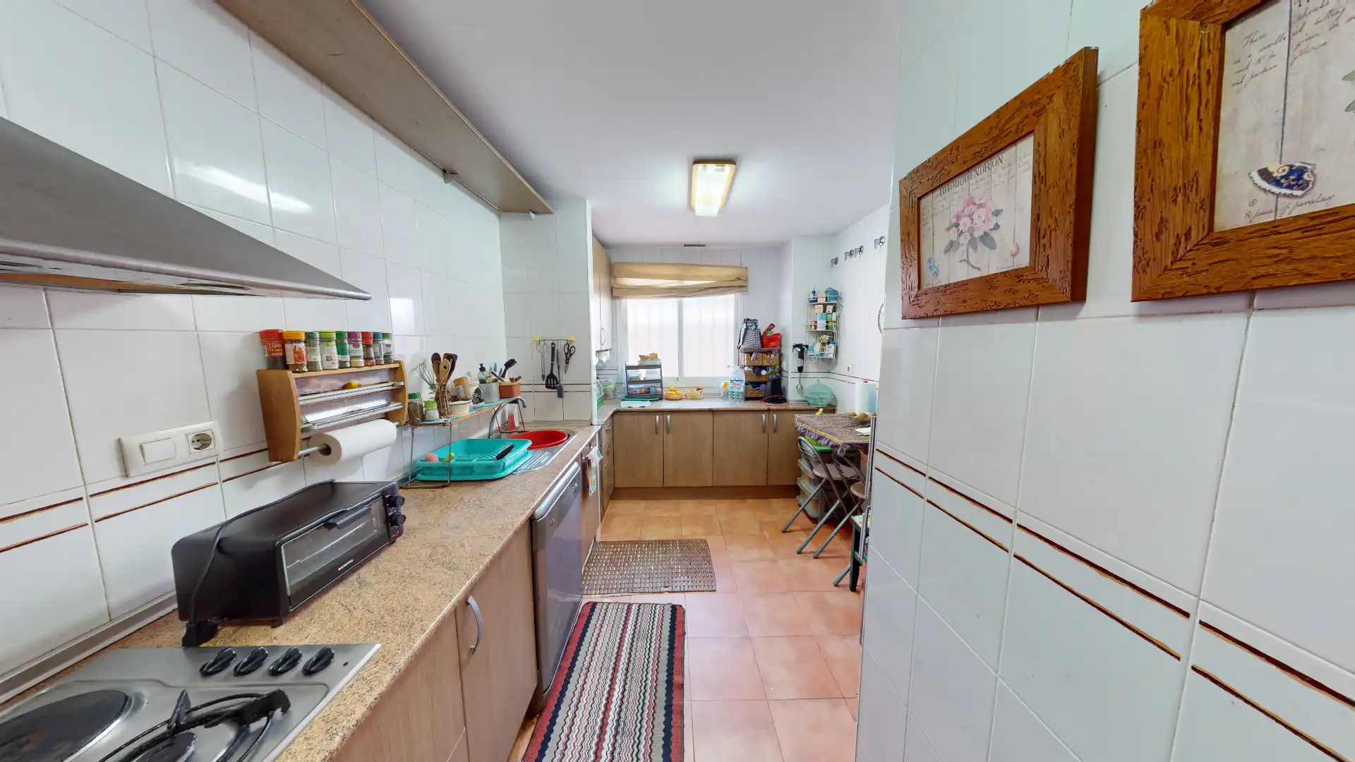 Cocina de Piso en venta en Almería con Aire acondicionado, Jardín privado y Terraza