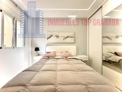 Bedroom of Flat for sale in Las Gabias  with Air Conditioner, Heating and Community pool
