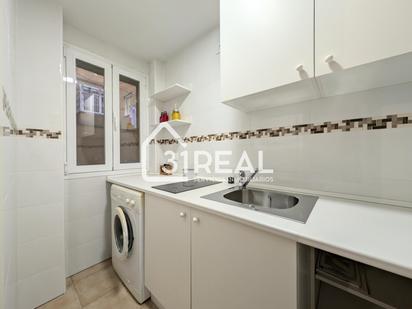 Kitchen of Flat to rent in  Madrid Capital  with Heating