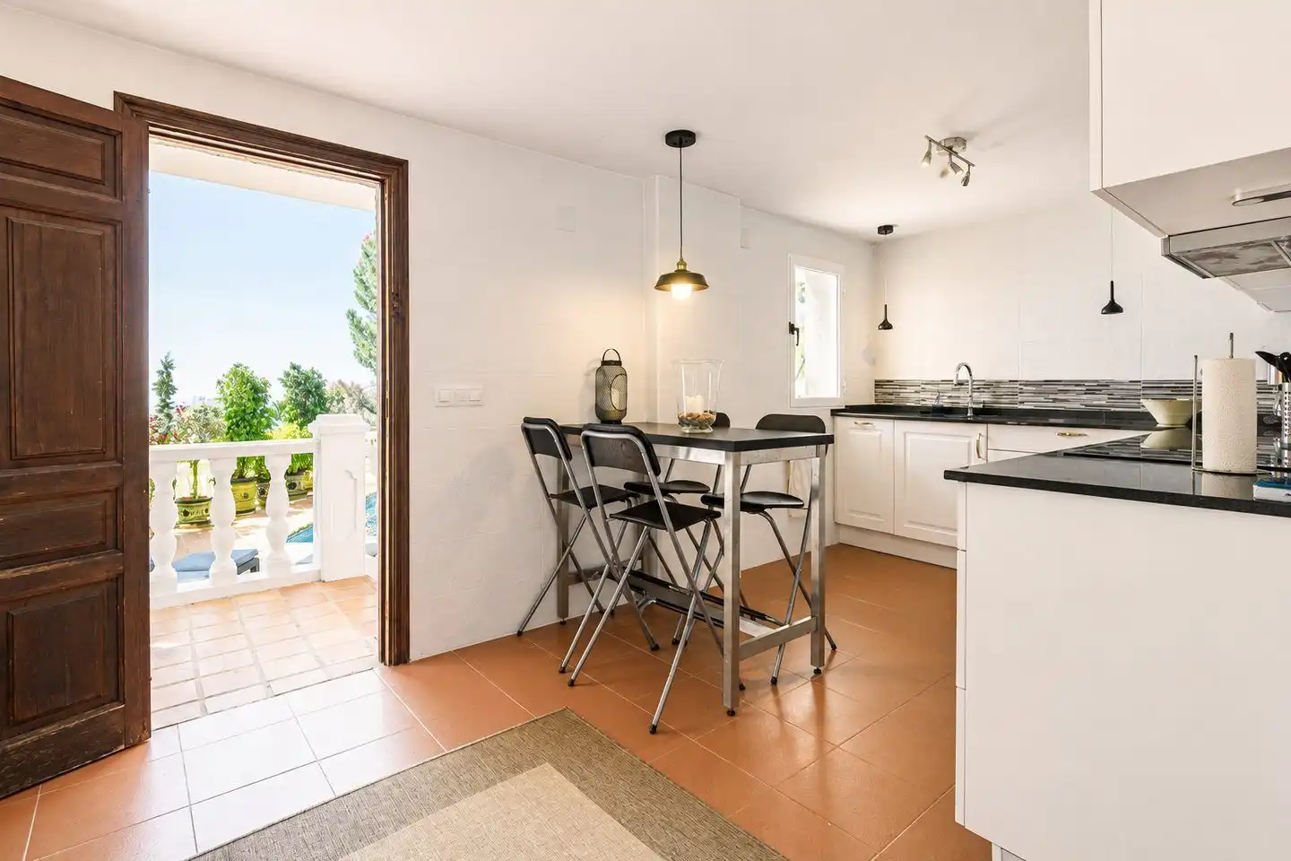 Cuina de Casa o xalet de lloguer en Altea amb Aire condicionat, Calefacció i Jardí privat