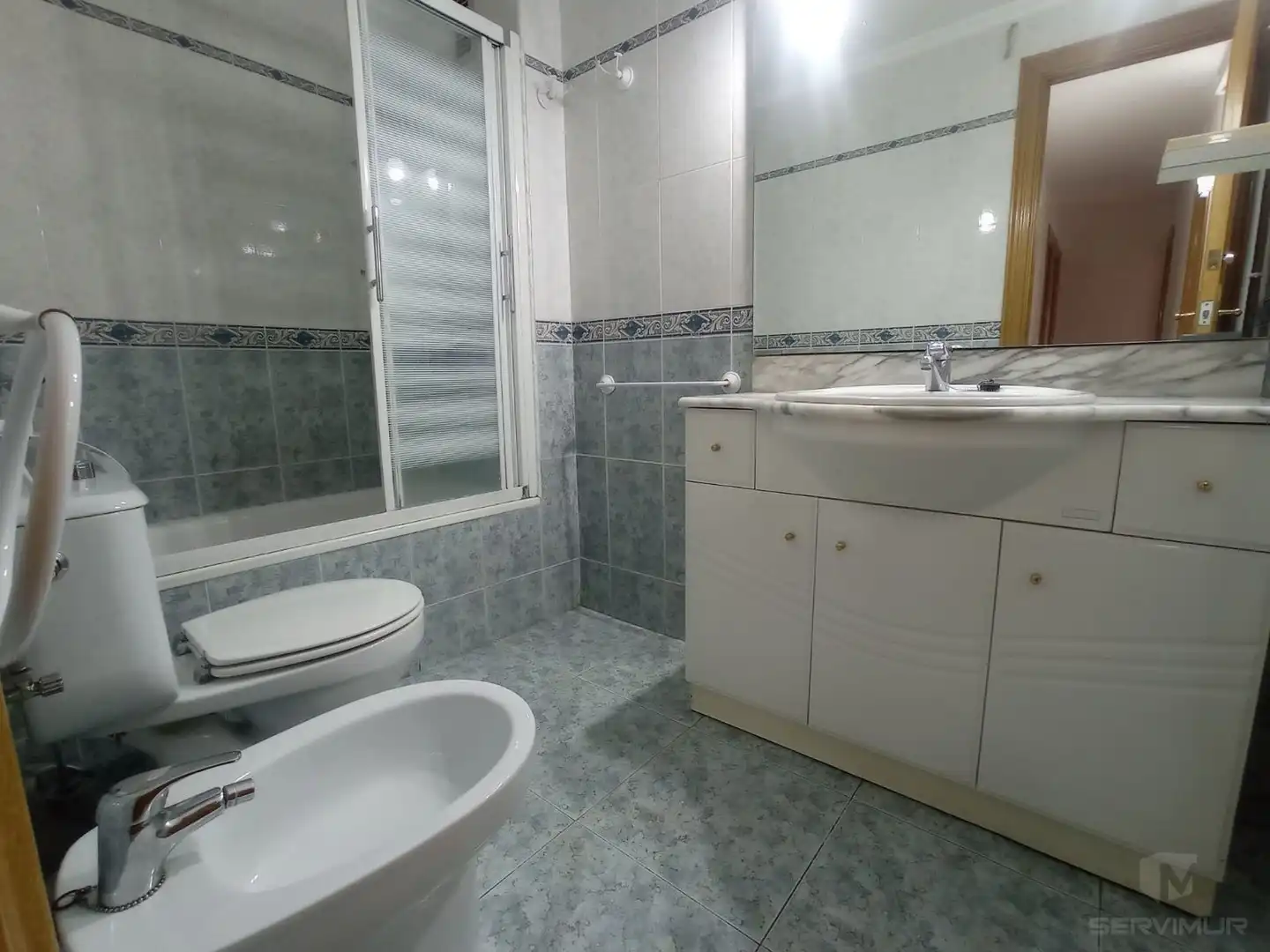 Bathroom of Flat for sale in Torelló  with Heating, Terrace and Storage room