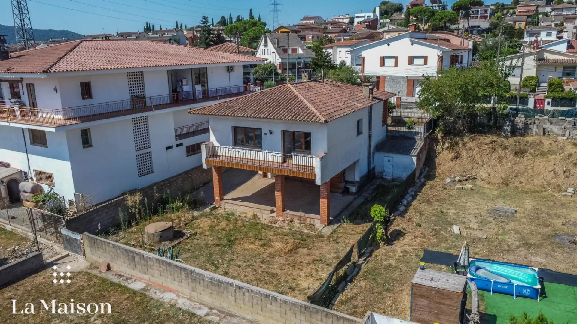 Vista exterior de Casa o chalet en venta en Llinars del Vallès con Calefacción, Jardín privado y Terraza