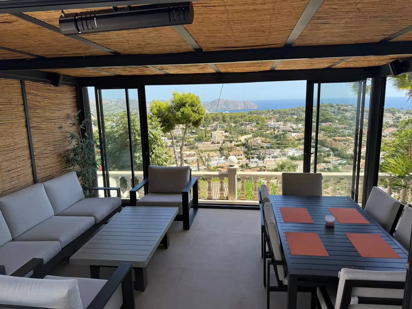 Terrassa de Casa o xalet en venda en Benissa amb Aire condicionat, Calefacció i Jardí privat