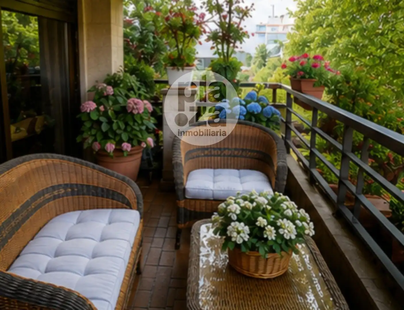 Terrasse von Maisonette zum Verkauf in Burgos mit Heizung, Terrasse und Abstellraum