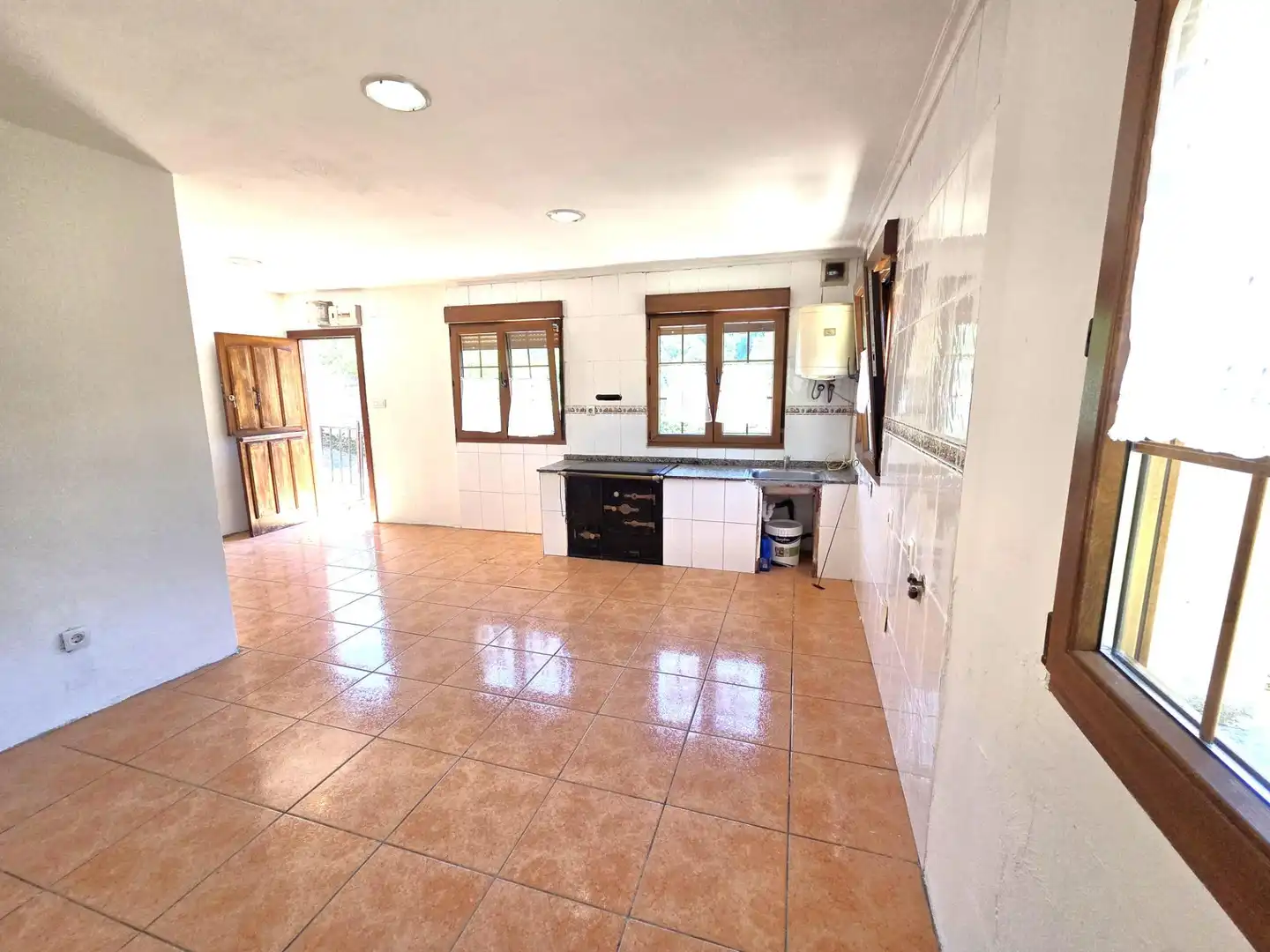Cocina de Casa o chalet en venta en Aller con Jardín privado y Terraza