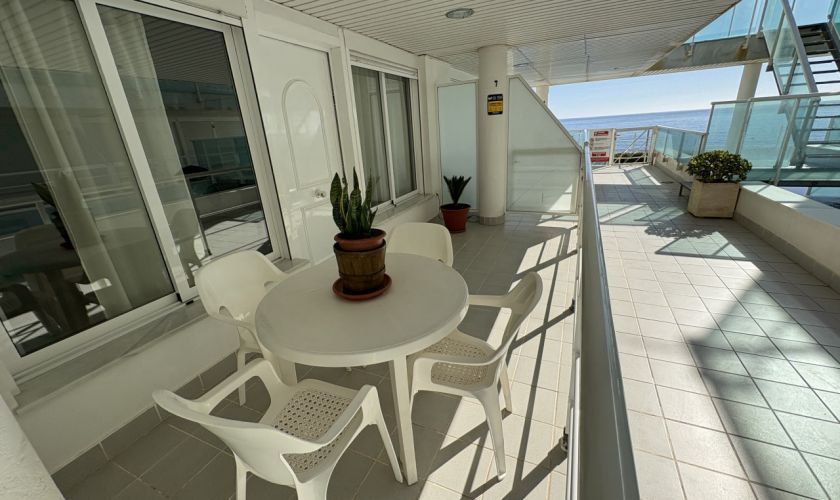 Terrace of Flat to rent in Carboneras  with Air Conditioner, Terrace and Furnished