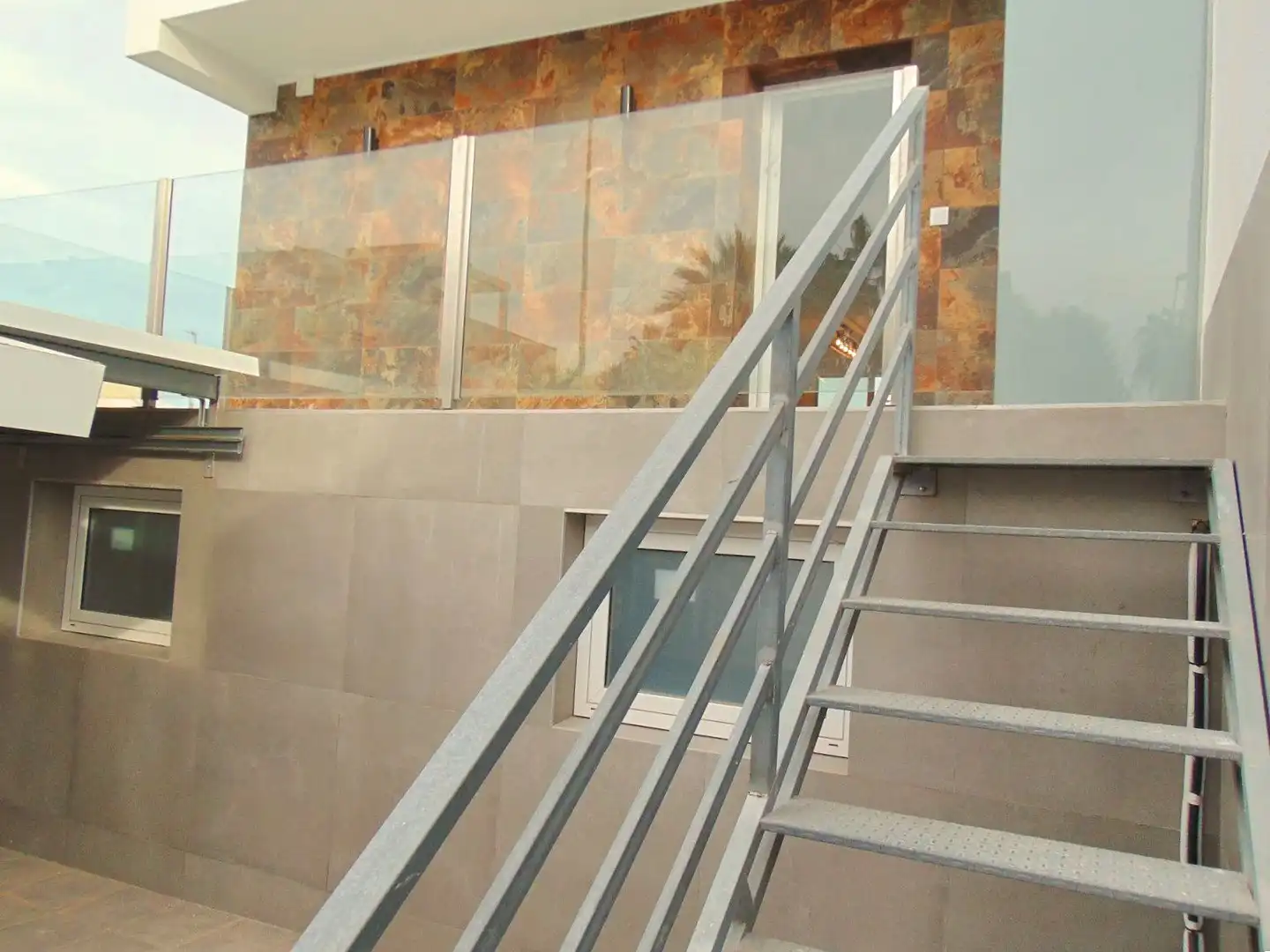 Terraza de Casa adosada en venta en San Pedro del Pinatar con Aire acondicionado, Calefacción y Jardín privado