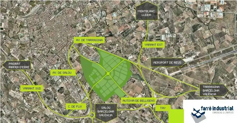 Terreno industrial en venta en Llevant