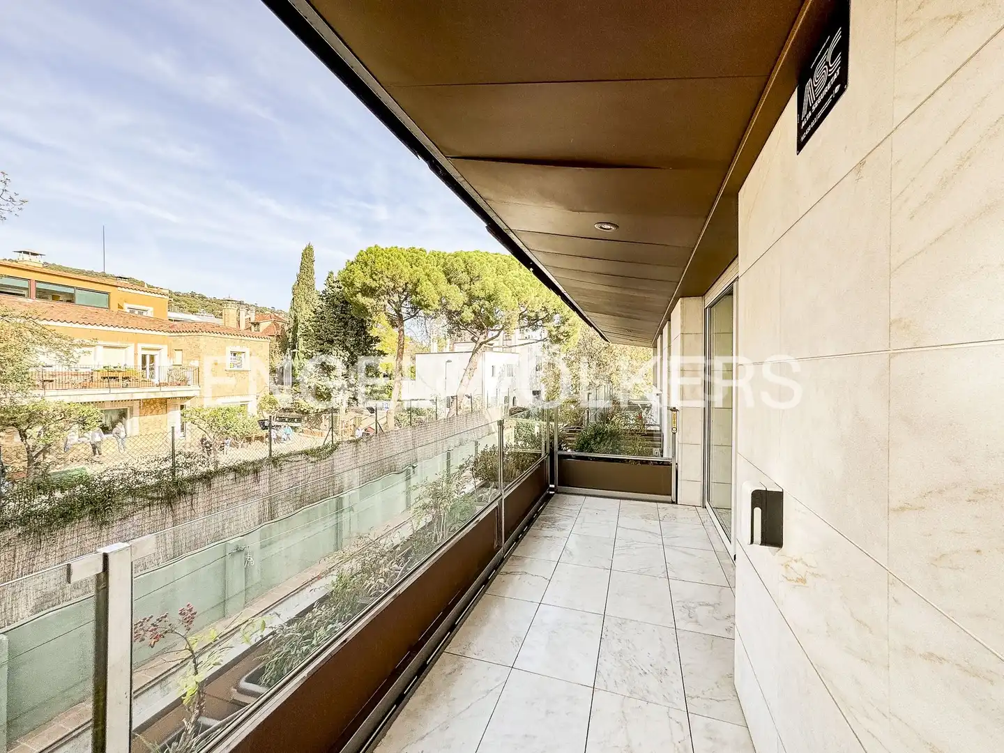 Terrace of Flat for rent in Barcelona  with Air Conditioner, Heating and Parquet flooring