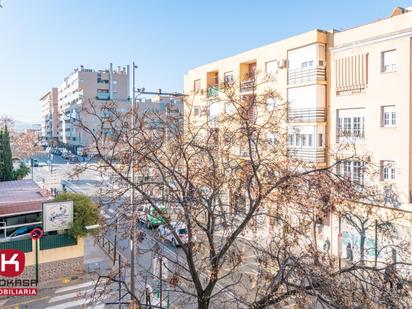 Exterior view of Flat for sale in  Granada Capital  with Air Conditioner and Heating