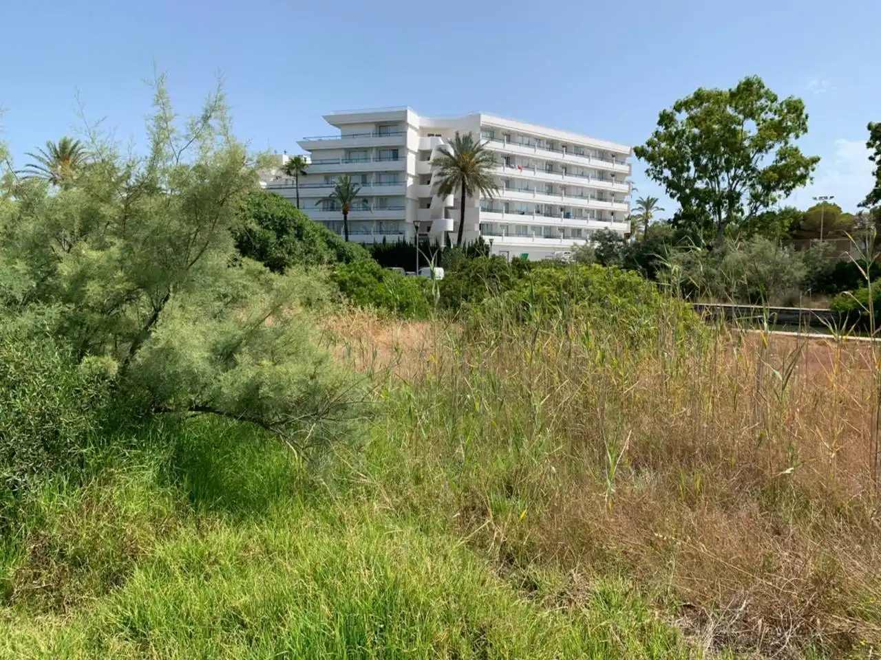 Vista exterior de Terreny industrial en venda en Alcúdia