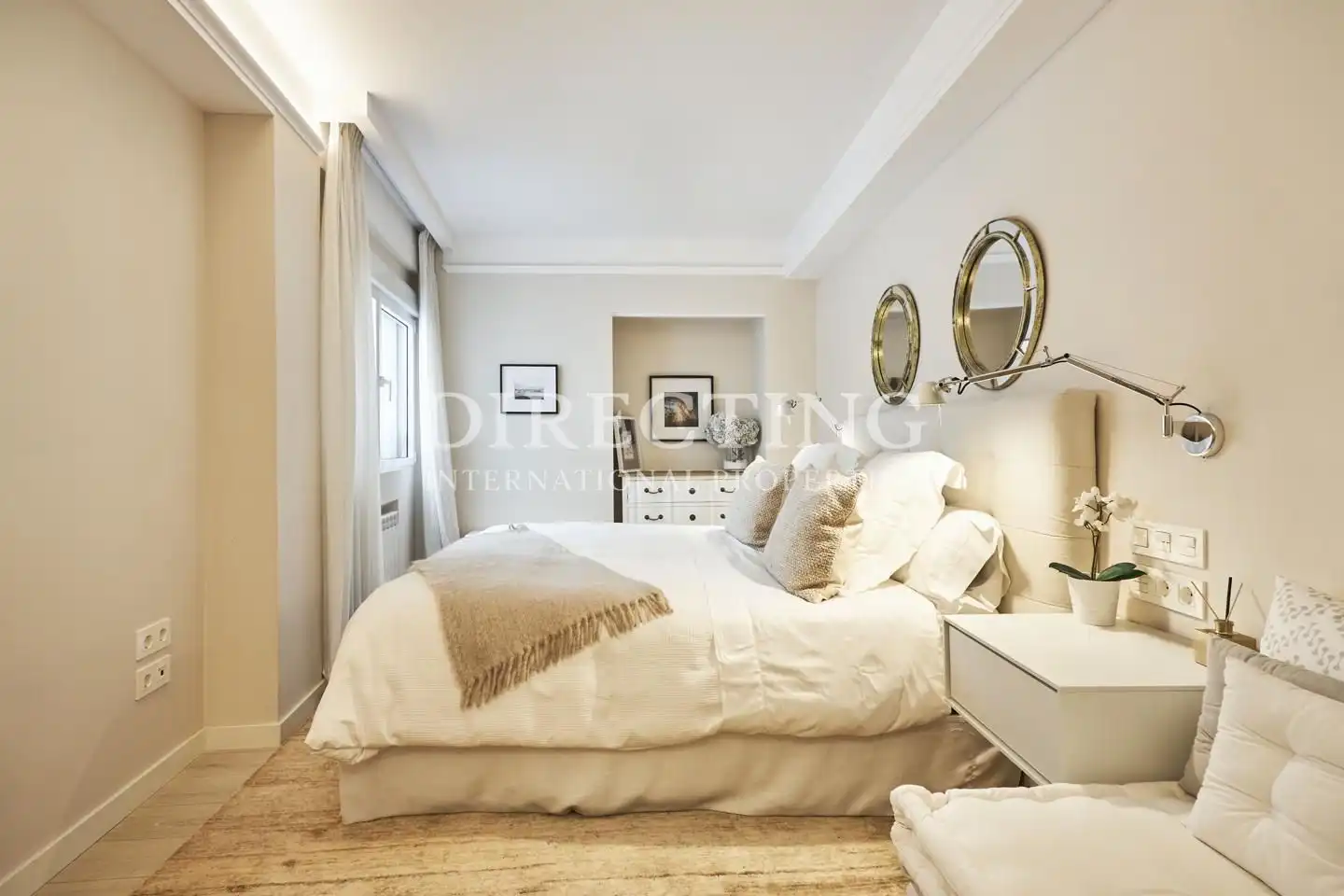 Schlafzimmer von Wohnung zum Verkauf in Madrid mit Klimaanlage und Heizung