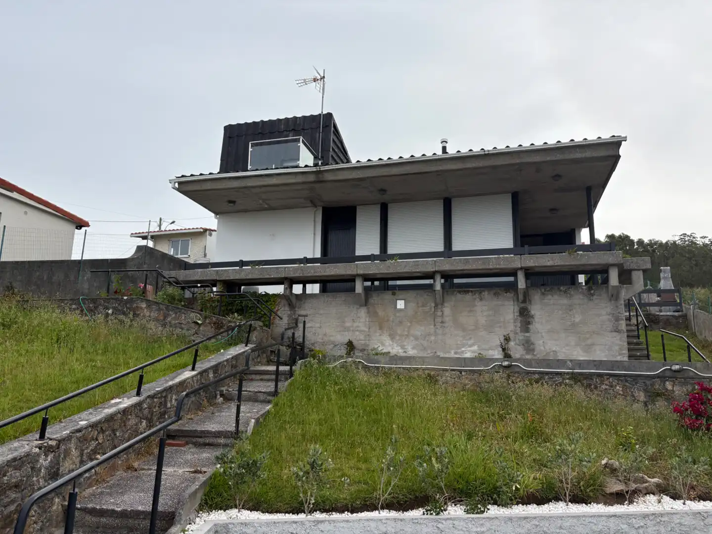 Exterior view of Houses for rent in Ferrol  with Private garden, Terrace and Storage room