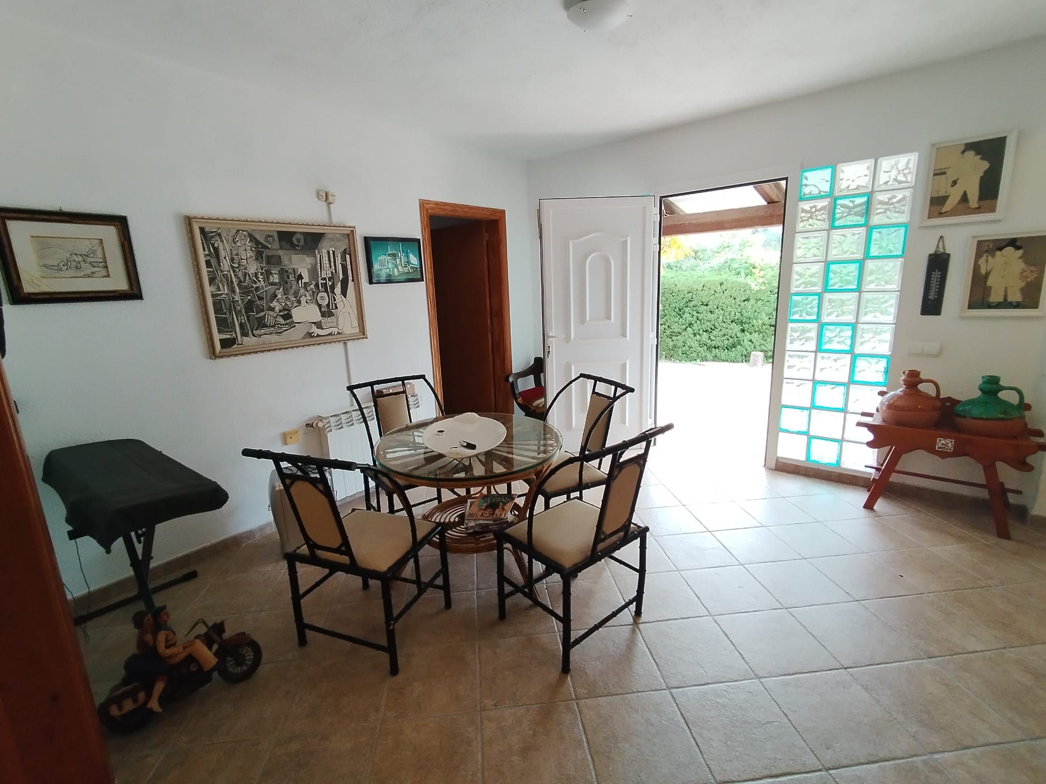 Menjador de Casa o xalet en venda en Sant Carles de la Ràpita amb Aire condicionat, Calefacció i Jardí privat