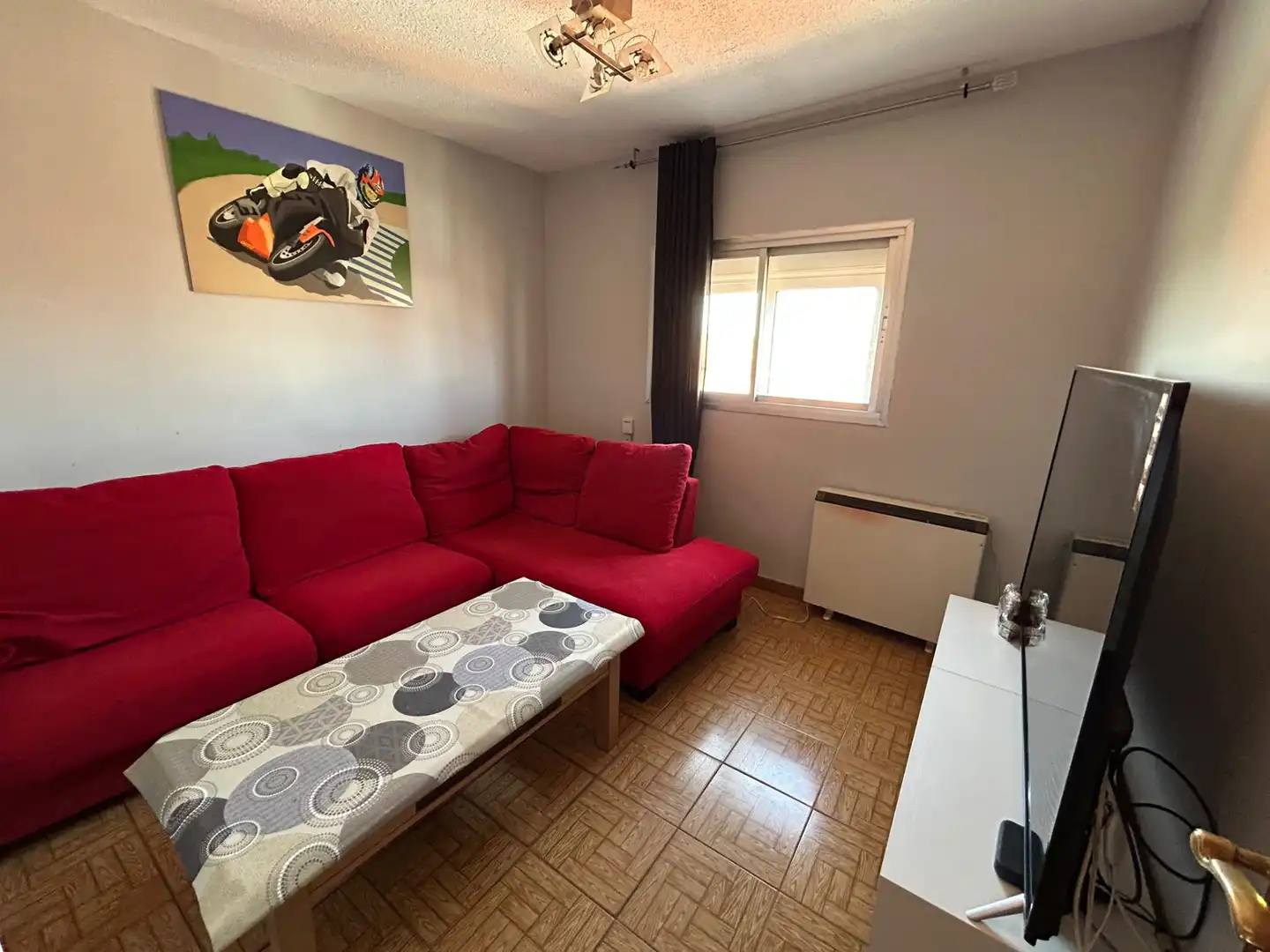 Sala d'estar de Pis en venda en Mejorada del Campo amb Aire condicionat