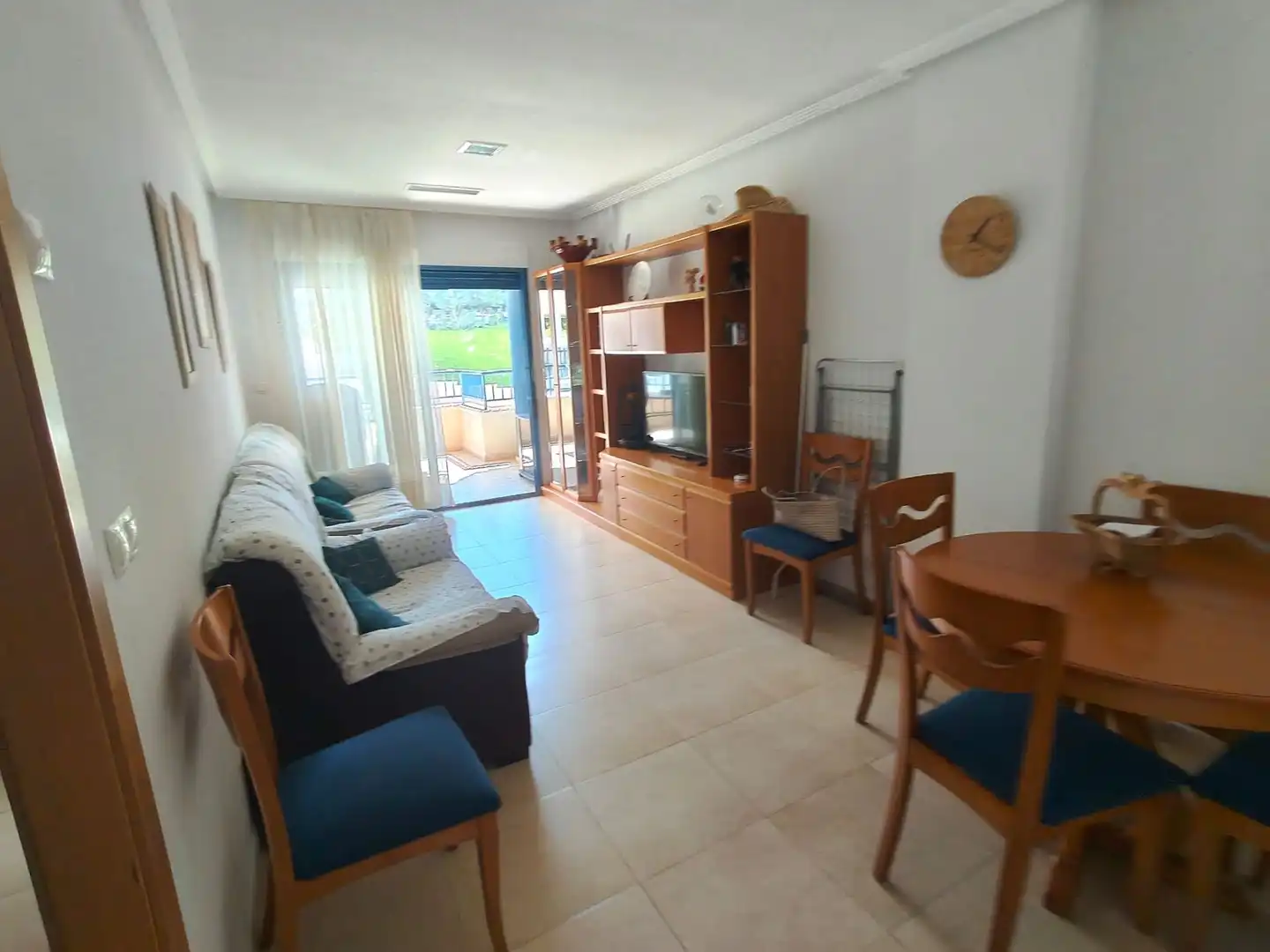 Sala de estar de Apartamento en venta en Santa Pola con Terraza, Trastero y Amueblado